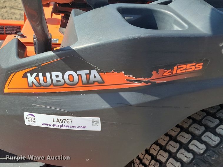 image for item LA9767 Kubota  Z125SKH ZTR lawn mower
