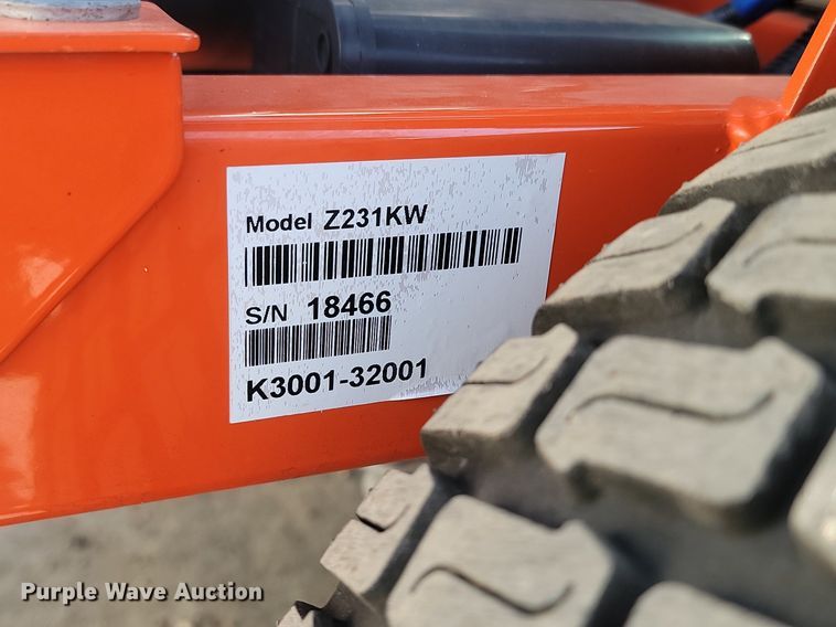 image for item LA9768 Kubota  Z231KW ZTR lawn mower