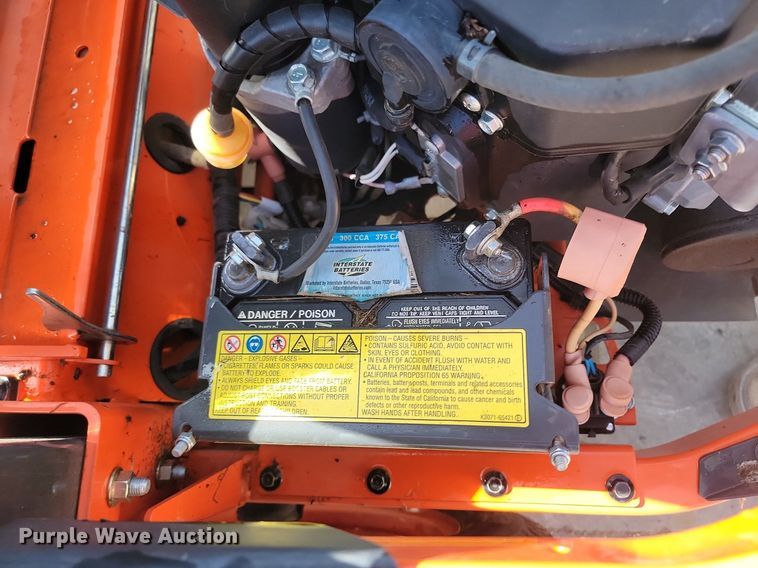 image for item LA9770 Kubota  Z411KW ZTR lawn mower