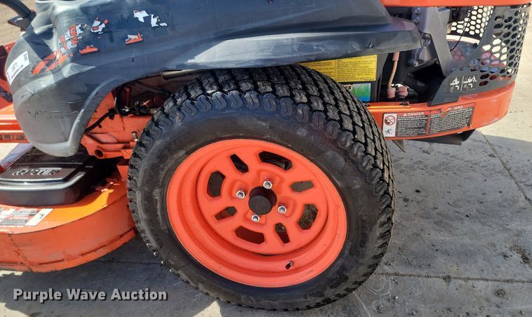 image for item LA9770 Kubota  Z411KW ZTR lawn mower