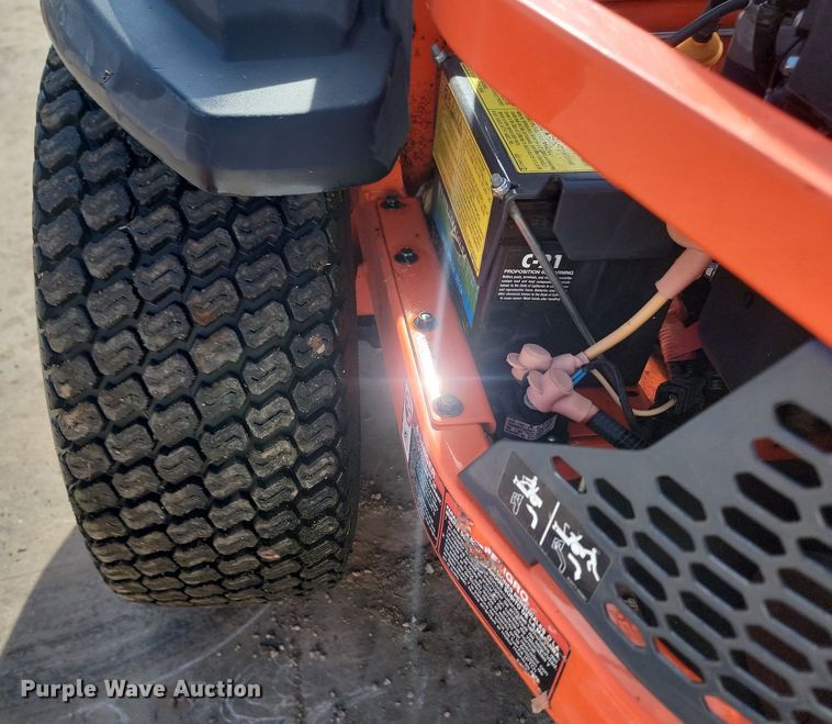 image for item LA9770 Kubota  Z411KW ZTR lawn mower