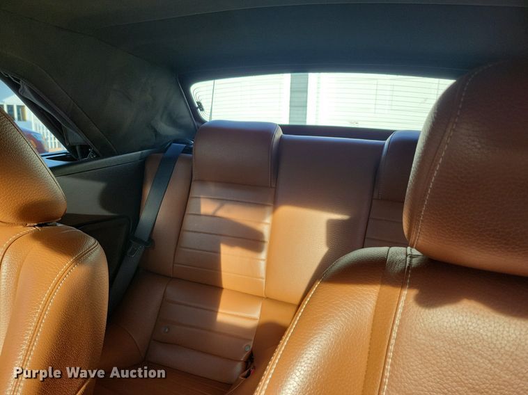 image for item LC9853 2010 Ford Mustang convertible