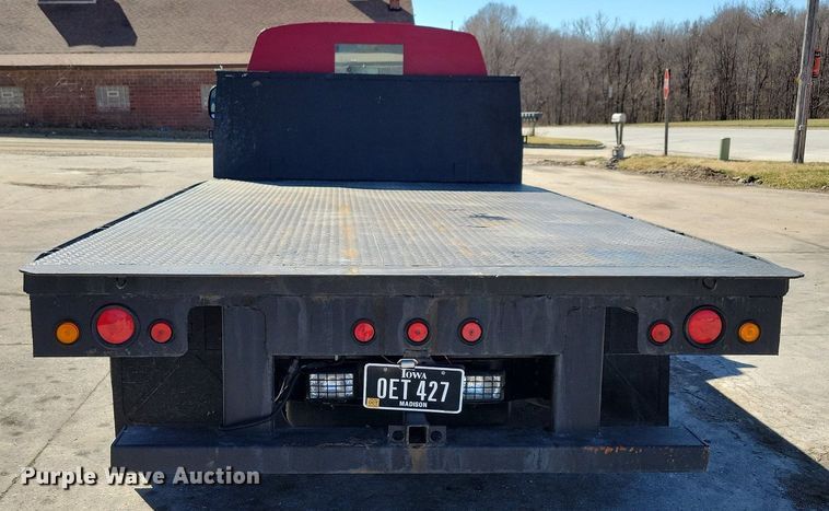 image for item LC9877 2007 Ford E450 flatbed van