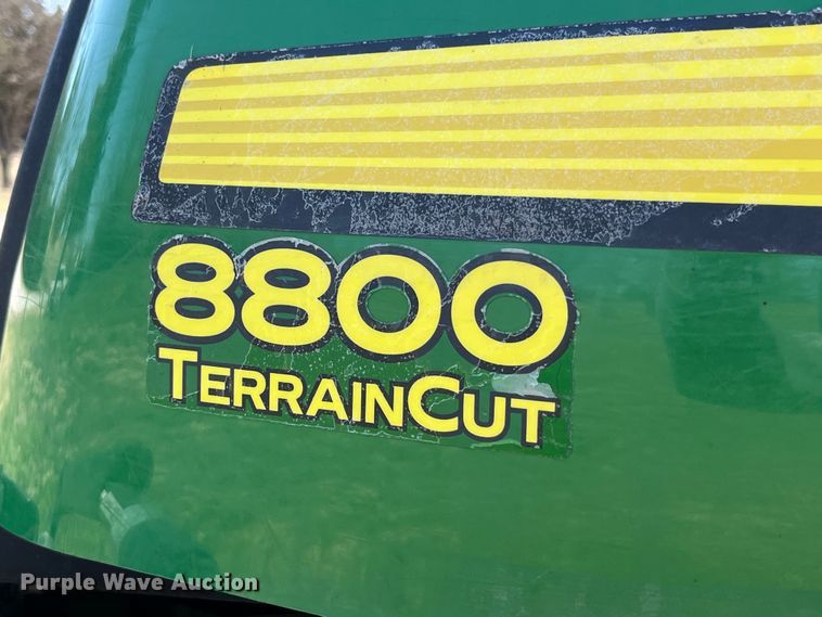 image for item LD9345 2010 John Deere  8800 TC RM lawn mower