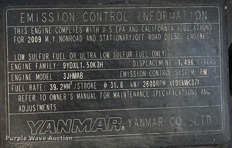 image for item LD9345 2010 John Deere  8800 TC RM lawn mower