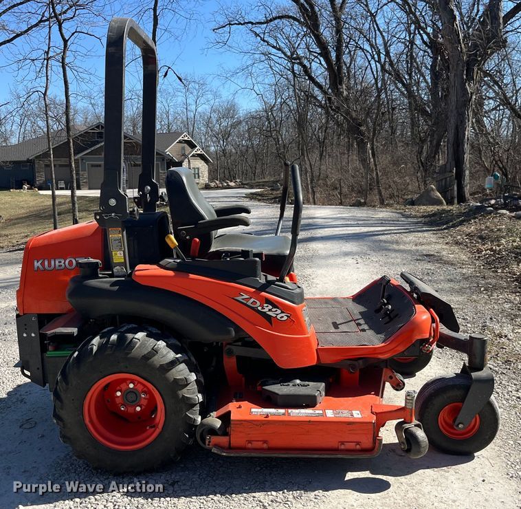 image for item LE9035 Kubota ZD326RP ZTR lawn mower