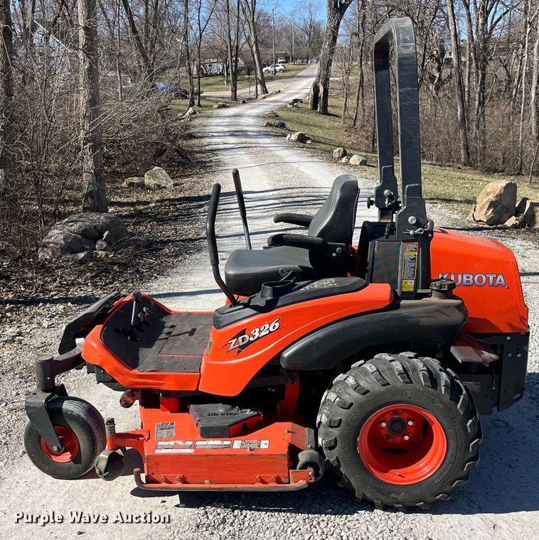 image for item LE9035 Kubota ZD326RP ZTR lawn mower