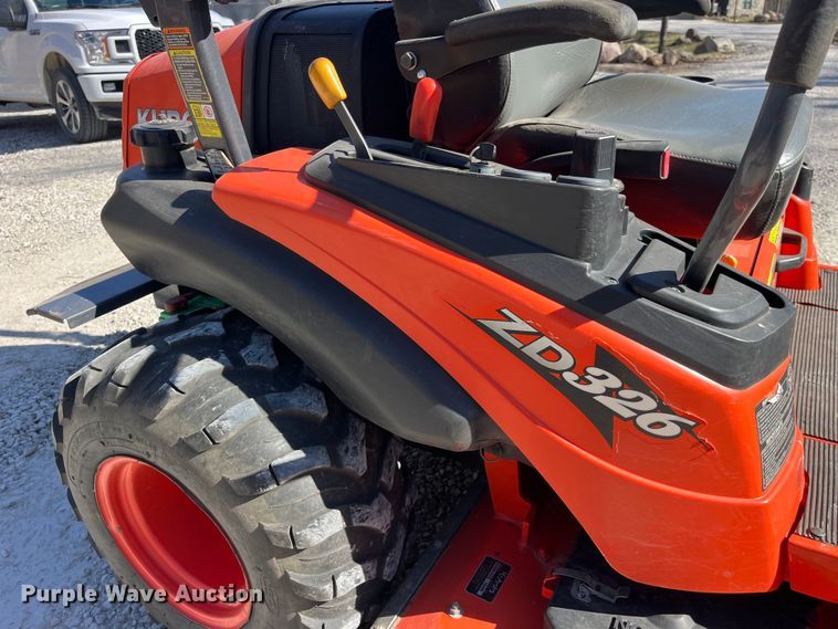 image for item LE9035 Kubota ZD326RP ZTR lawn mower