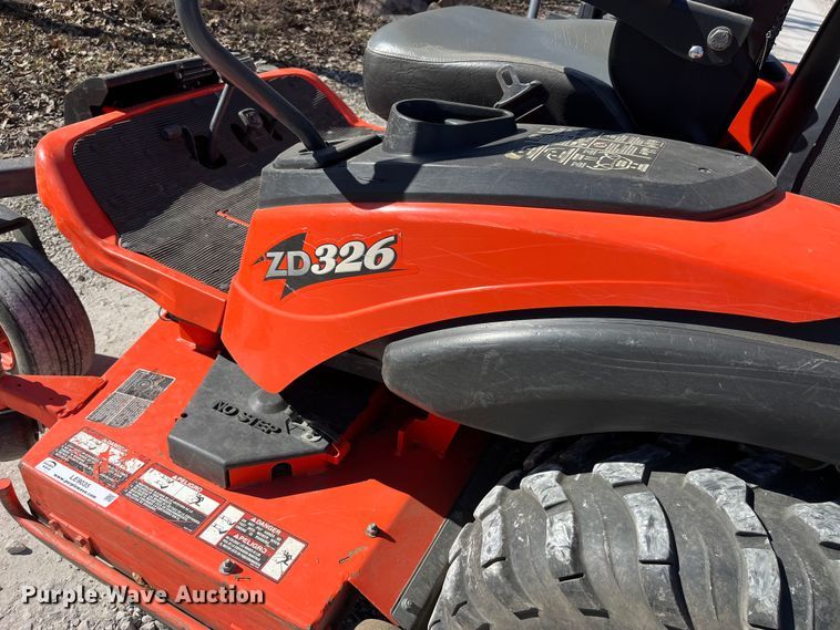 image for item LE9035 Kubota ZD326RP ZTR lawn mower