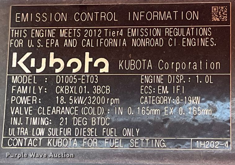 image for item LE9035 Kubota ZD326RP ZTR lawn mower
