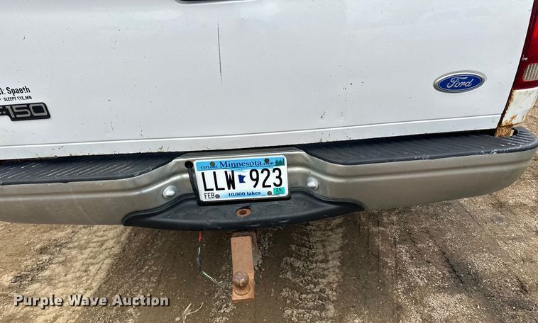 image for item LO9500 1997 Ford F150 SuperCab pickup truck