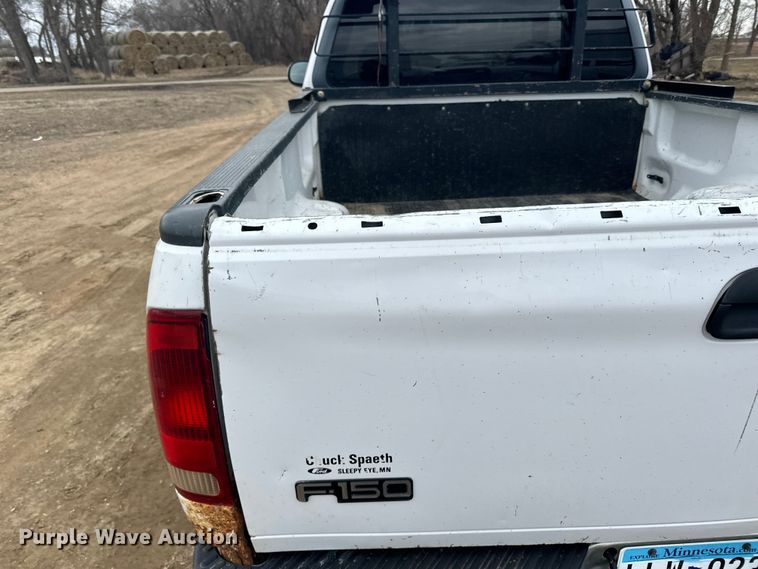 image for item LO9500 1997 Ford F150 SuperCab pickup truck