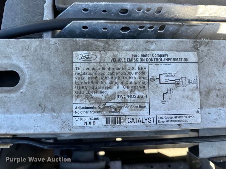 image for item LO9502 2006 Ford  Ranger SuperCab pickup truck