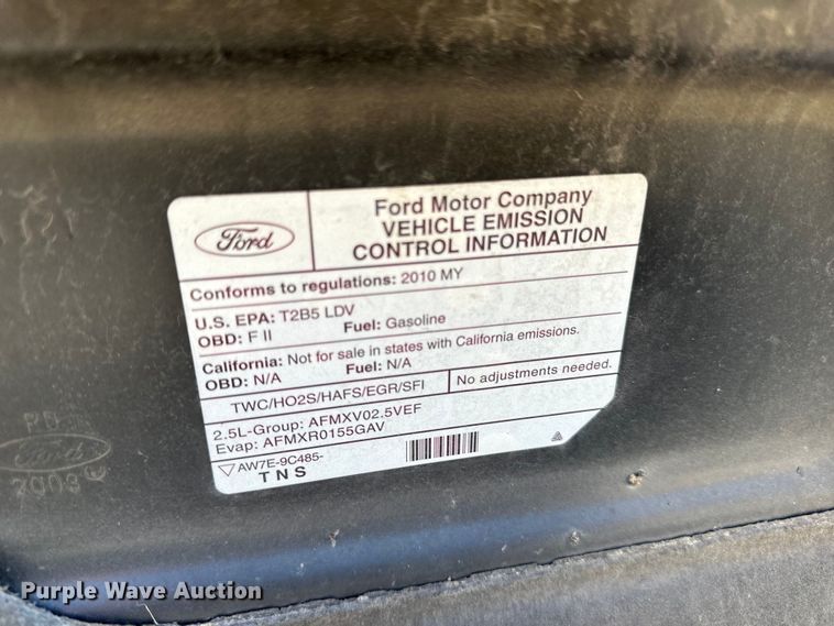 image for item LO9505 2010 Ford  Fusion 