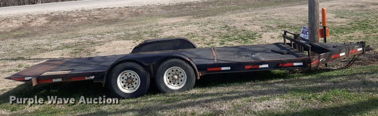 image for item MA9286 2006 Neal  F350 tilt deck equipment trailer