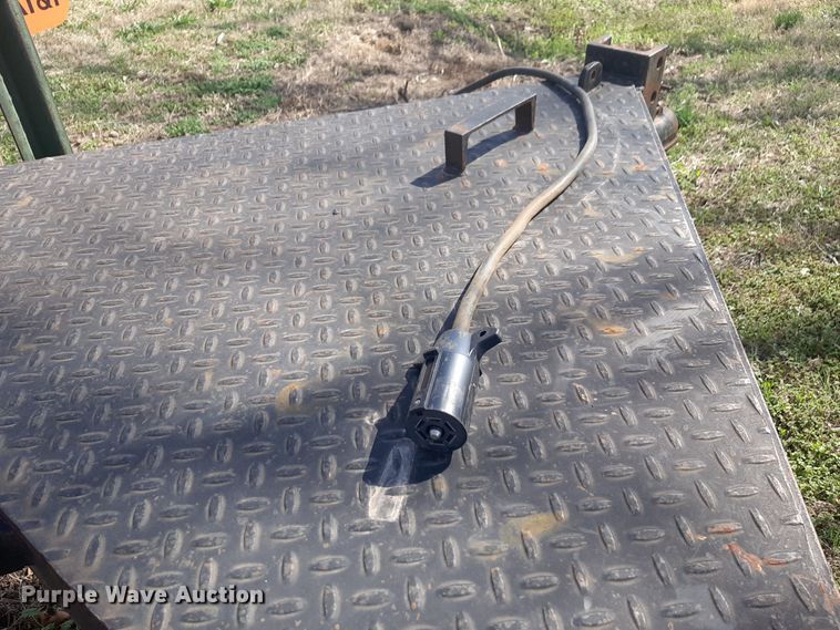 image for item MA9286 2006 Neal  F350 tilt deck equipment trailer