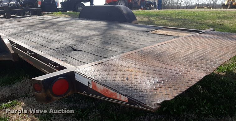 image for item MA9286 2006 Neal  F350 tilt deck equipment trailer