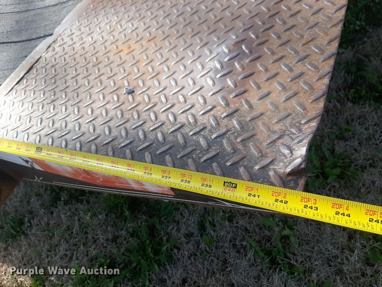 image for item MA9286 2006 Neal  F350 tilt deck equipment trailer