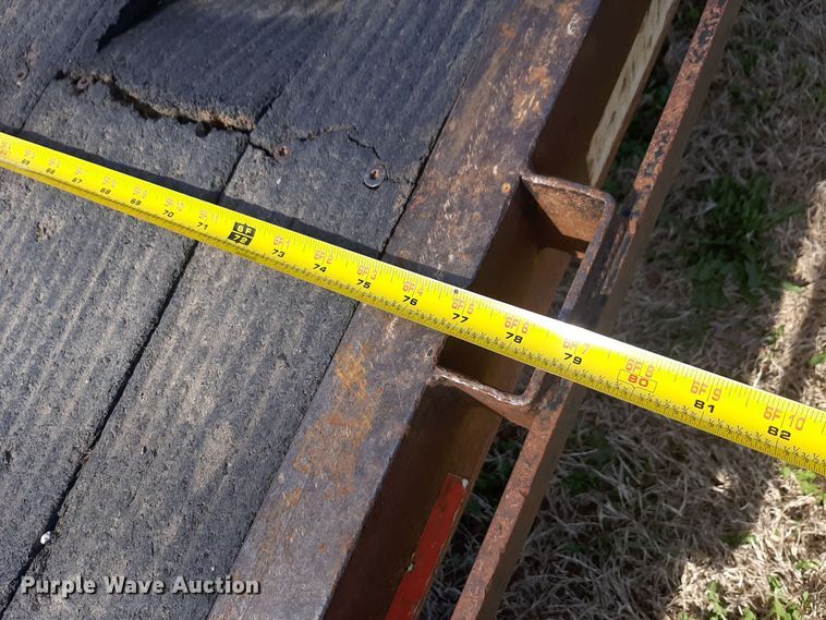 image for item MA9286 2006 Neal  F350 tilt deck equipment trailer