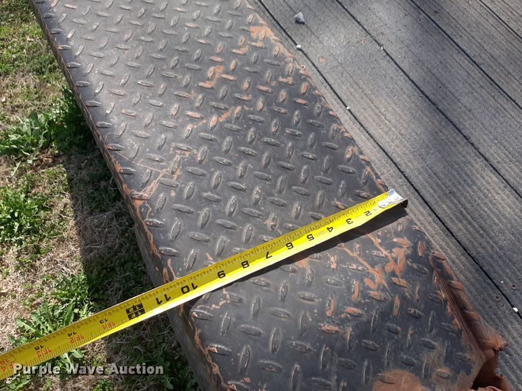 image for item MA9286 2006 Neal  F350 tilt deck equipment trailer