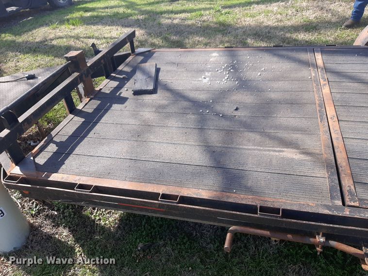 image for item MA9286 2006 Neal  F350 tilt deck equipment trailer