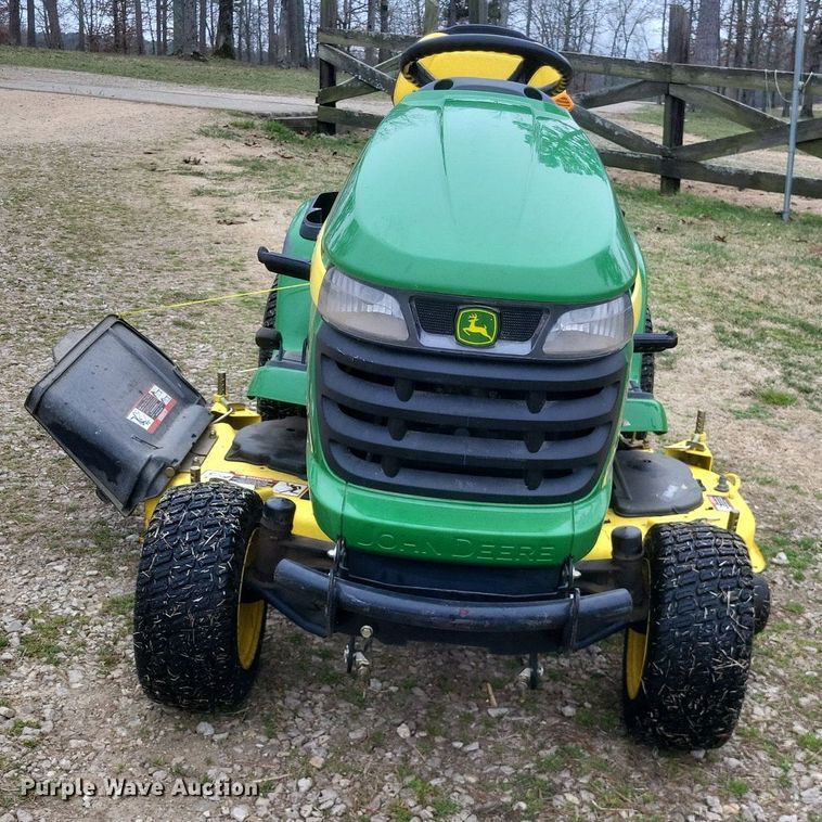 image for item MJ9010 2010 John Deere X320 lawn mower