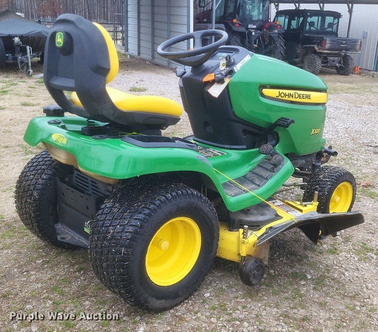 image for item MJ9010 2010 John Deere X320 lawn mower