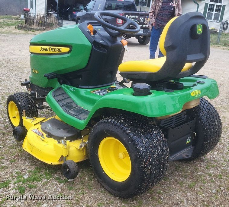 image for item MJ9010 2010 John Deere X320 lawn mower
