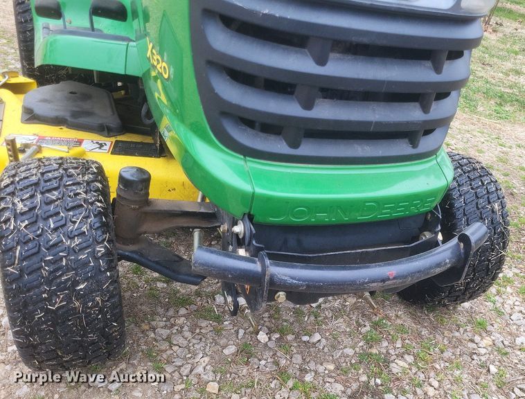 image for item MJ9010 2010 John Deere X320 lawn mower
