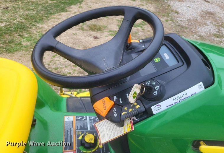 image for item MJ9010 2010 John Deere X320 lawn mower
