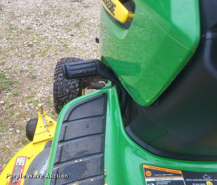 image for item MJ9010 2010 John Deere X320 lawn mower