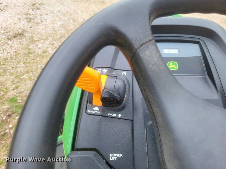 image for item MJ9010 2010 John Deere X320 lawn mower