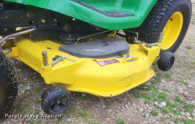 image for item MJ9010 2010 John Deere X320 lawn mower