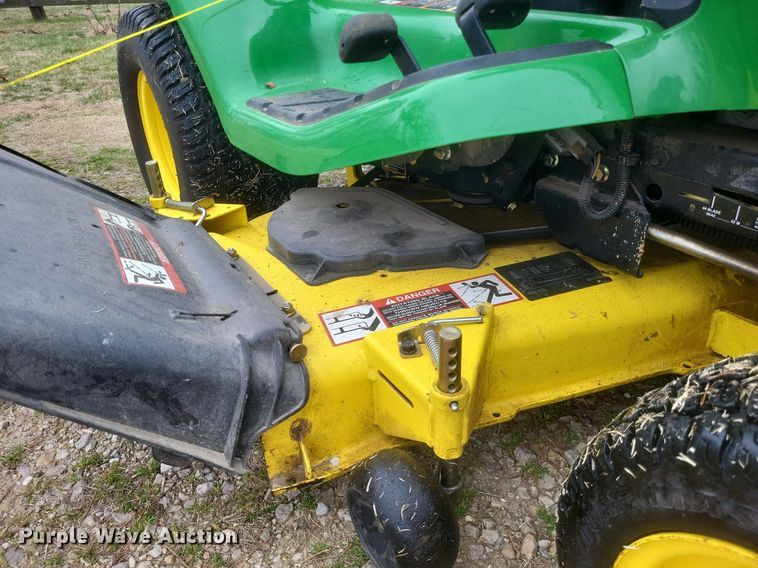 image for item MJ9010 2010 John Deere X320 lawn mower