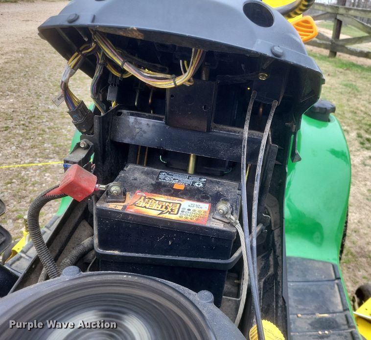 image for item MJ9010 2010 John Deere X320 lawn mower