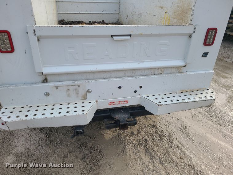 image for item MQ9578 2018 Chevrolet Silverado 2500HD Crew Cab utility bed pickup truck