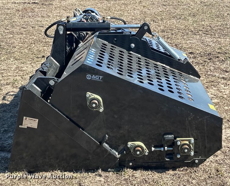 image for item ND9000 2023 Topcat ECSSLR72 skid steer power rake