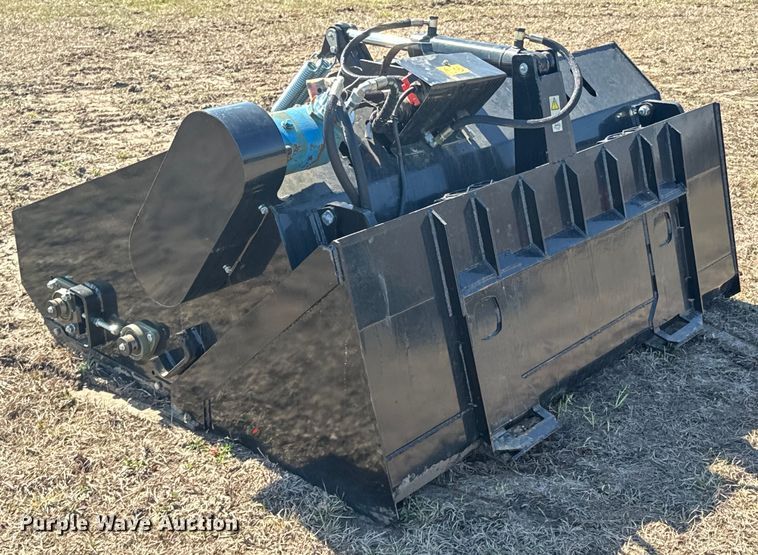 image for item ND9000 2023 Topcat ECSSLR72 skid steer power rake