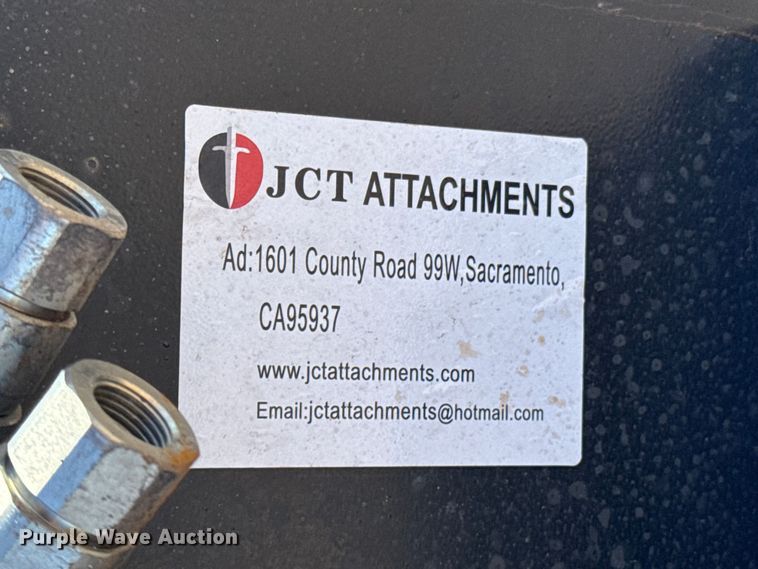 image for item ND9001 JCT skid steer tiller