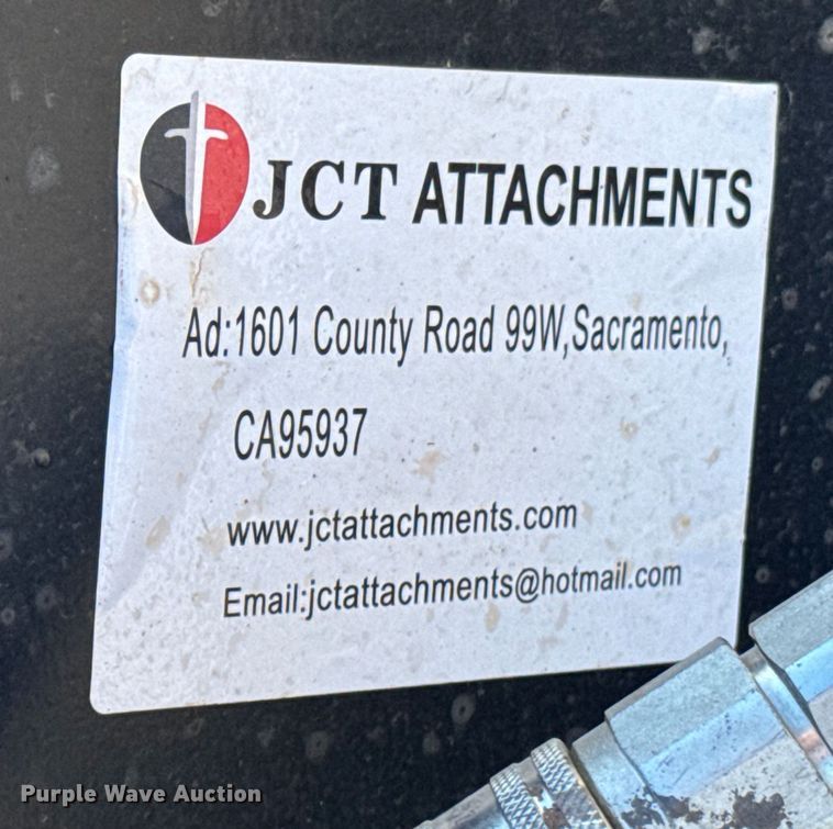 image for item ND9002 JCT skid steer tiller