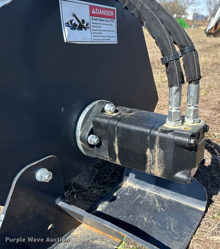 image for item ND9003 2023 Wolverine TL-12-72W skid steer tiller