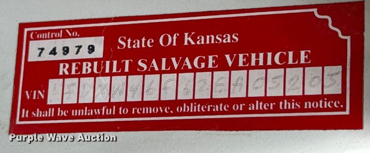 image for item ND9050 2002 Ford F450 Super Duty Crew Cab flatbed truck