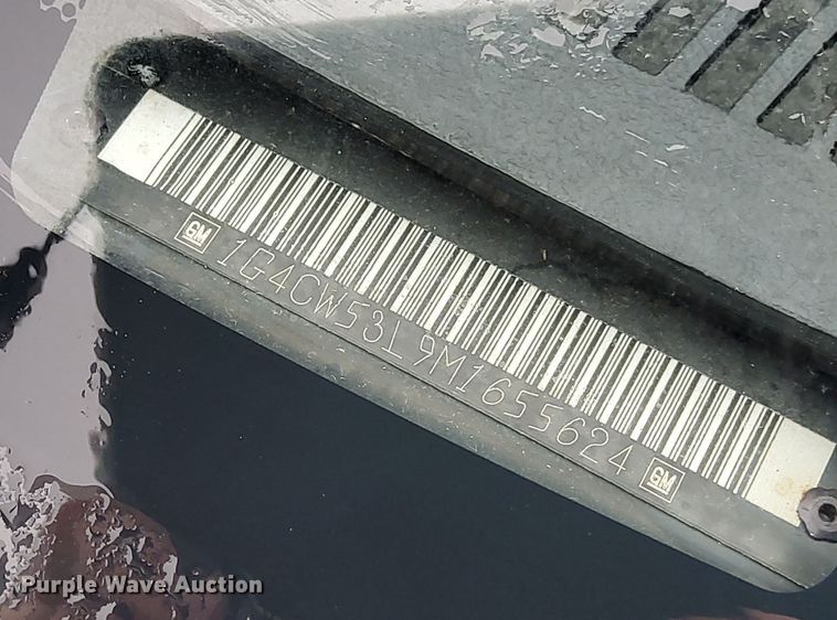 image for item NE9757 1991 Buick  Park Avenue  