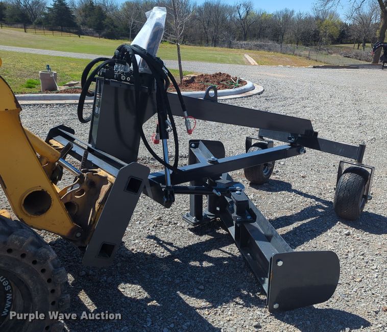 image for item NG9362 2023 Land Honor GM-12-96W skid steer grader