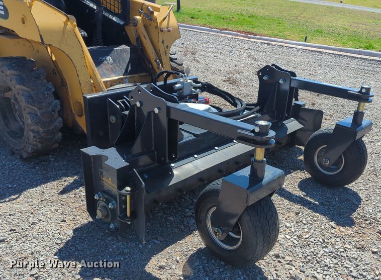 image for item NG9363 2023 Land Honor PR-12-72W skid steer power rake