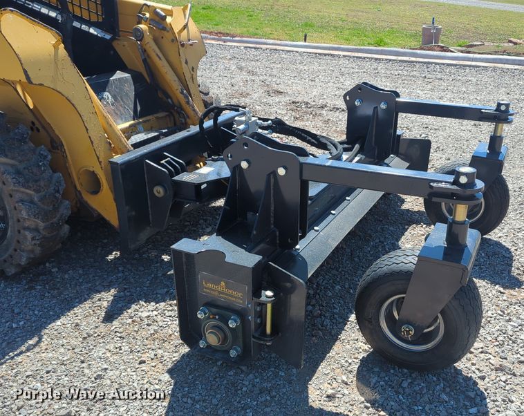 image for item NG9363 2023 Land Honor PR-12-72W skid steer power rake
