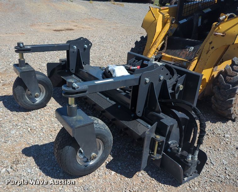 image for item NG9363 2023 Land Honor PR-12-72W skid steer power rake