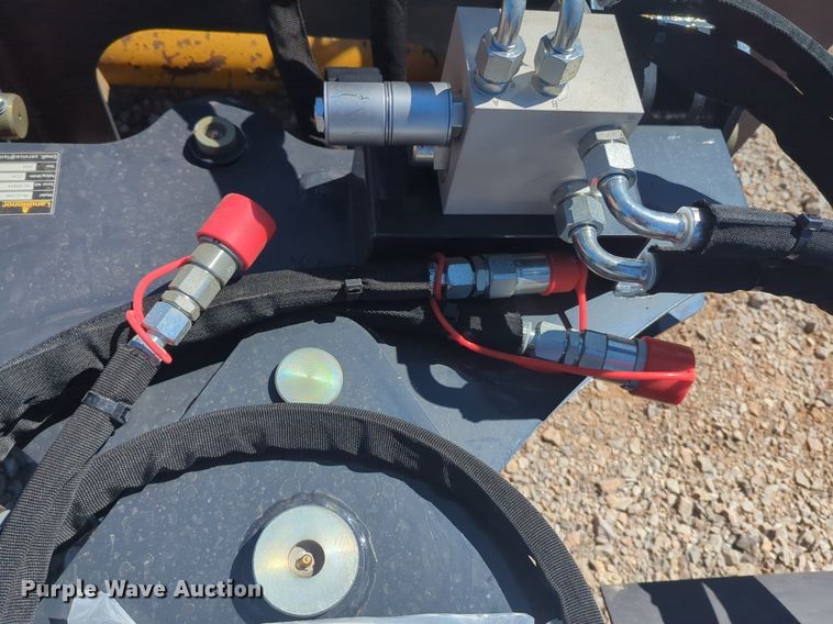 image for item NG9363 2023 Land Honor PR-12-72W skid steer power rake