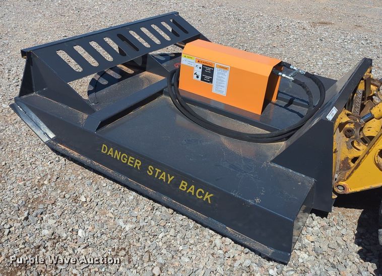 image for item NG9367 2023 Wolverine BC-13-72W skid steer rotary mower