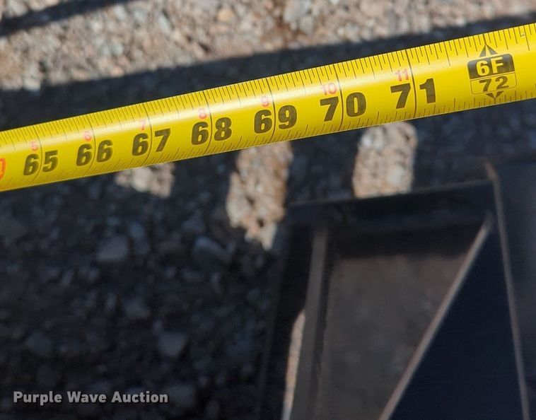 image for item NG9367 2023 Wolverine BC-13-72W skid steer rotary mower